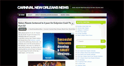 Desktop Screenshot of blog.carnivalneworleans.com